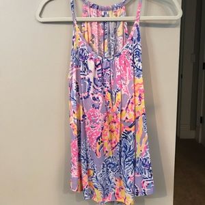 Lilly Pulitzer Lacy Tank in So Snappy size S